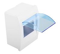 Naroote Plastic Distribution Box Durable Transparent Cover for 3-4 Ways Circuit Breaker Indoor Install Hotel Shop Home Blue 1pc