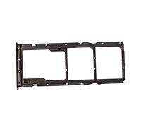 Naroote Plastic Sim Card Tray with Card Pin for Note 10, Perfectly Fit Dual Slot Tray, Convenient Delivery (Black)