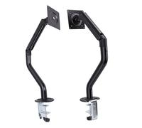 Naroote Pneumatic Computer Desk Arm Multi Angle Adjustable, Space Saving Monitor Stand | Steel PP Construction, Multifunctional for Laptop Tablet Phone Office Use