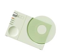 Naroote Portable Bluetooth Speaker Vintage Design Stylish Retro Music Player for Home and Office (Green)