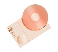 Naroote Portable Bluetooth Speaker Vintage Design Stylish Retro Music Player for Home and Office (Pink)