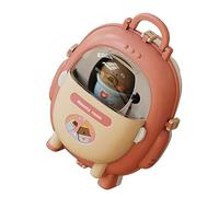 Naroote Portable Pretend Backpack Playset Endless Creativity Toy for Children, Plastic Material (Type 4)