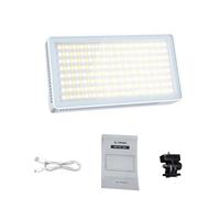 Naroote Portable RGB LED Video Light with 24 Scene Modes Smart Display for Photography Studio Live Streaming, Camera Fill Light for Versatile Ambience Creation, Plastic