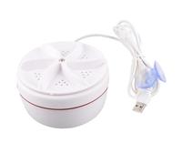 Naroote Portable Small Washing Machine Turbo Cleaning with Ultrasonic Technology for Dorm Rooms 6kg Capacity Lightweight ABS