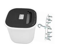 Naroote Portable Washing Machine, Mini Washing Machine Powered Via USB Automatic Shutdown in 30 Minutes Efficient 27 W for Apartments (Blue)