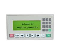 Naroote Precise OP320-A 3.7 Inch Text Display HMI with Stable Performance for PLC Control, Suitable for Monitoring Equipment State and Value, ABS Material