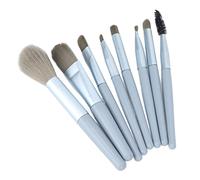 Naroote Professional Foundation Blending Brush Set Rich Hair Volume Easy to Color for Makeup Artists