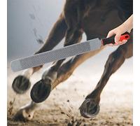 Naroote Professional High Carbon Steel Horse Hoof Trimming File Rasp Ergonomic Design for Smooth Racing Suitable for Farrier