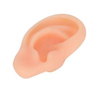 Naroote Professional Simulated Ear Model, Silicone Acupuncture Practice Massage Teaching Tool, for Training Accessories & Display (Right Ear)