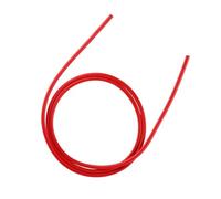 Naroote PTFE Tube, Teflon Tube PTFE 3D Printer Accessories PTEE Nozzle Pneumatic Fittings Filament Connector Fitting Connector for 3D Printer 1 M 2 * 4MM (Red)