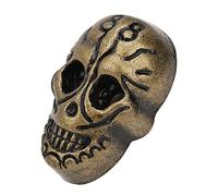 Naroote Punk Studded Rivet Gothic Ornaments for Bag Leather Shoe Decoration with Ghost Head Design for Craft Enthusiasts or Fashion Lovers Zinc Alloy Gold 20PCS (88 ghost head bronze)