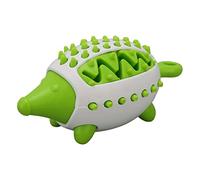 Naroote Puppy Teeth Cleaning Puzzle Toy, Poison Free Dog Treats Dispensing Toy TPR Material Promote Exercise Bite Resistant Interactive for Medium Dogs (Green)