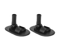 Naroote PVC 180 Degree Rotatable Inflatable Boat Tent Base 2PCS for