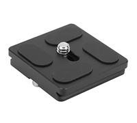 Naroote QAL-40 Arrow Storage Case Plate, Durable Aluminium Alloy Design, Stable Tripod Ballhead Compatible for Photographers, Size 1.57x1.54x0.31 Inch