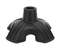 Naroote Quad Support Cane Tip, Wearproof and Slip Resistant, Ideal Replacement for 19mm Canes, Suitable for Mobility Aids, Lightweight Rubber Design