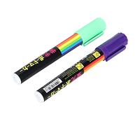 Naroote Queen Bee Marker Pen Eco-friendly Smooth Writing for Beekeeping Supplies 2Pcs Plastic, Suitable for Bee Queen Marking, 14x2.5x1.5cm/5.5x0.98x0.6in