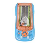 Naroote Racing Car Game Console, Kids Cognitive Training Toy with Parent Child Interaction Mode, for Children Aged 3-8 Years Old (Blue)