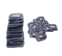 Naroote Radial Tire Repair Patches Cost Effective Solution for Off Road Vehicles 40 Pieces Rubber Puncture Repair Kit for Tractors and Trailers 2.56 X 3.15 Inches and 3.15 X 4.7 Inches