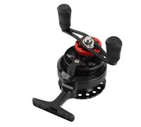 Naroote Raft Pole Reel, Fishing Line Wheel Portable Nylon Raft Pole Reel Front Wheel Rock Fishing Line Front Accessory Black (Right Hand)
