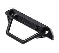 Naroote RC Bumpers, RC Front Bumper Front Set Flat Car Protection with 2 LED Headlights for Axial SCX24 1/24 Car Crawler