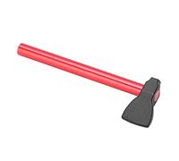 Naroote RC Metal Axe, Aluminum Alloy Decoration Tool with Highly Simulated Design, Axe for 1/10 Scale Remote Control Car Axial Scx10 (Red Black)