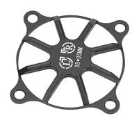 Naroote RC Motor Cooling Fan, Cooling Fan Cover Motor Cover Heat Dissipation Protective Aluminum Alloy Protection Fit for RC Car Boat Truck (Black)