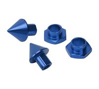 Naroote Replacement Rear Glass Strut Hardware Kit for 1992-1995, Premium Aluminum, Simple Installation, 8 Pieces (Blue)