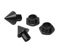 Naroote Replacement Rear Glass Strut Hardware Kit for 1992-1995, Premium Aluminum, Simple Installation, 8 Pieces (Black)
