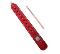 Naroote resistant Circle Marking Tool Woodworking Compass Plotter with Pencil for Industrial Drawing (L)