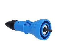 Naroote Rivet Drill Adapter, 1.8-3.2mm Pop Rivet Gun Kit, Rivnut Drill Insert Tool with Hex Wrenches & Nozzles, Ideal for Industrial Fastening