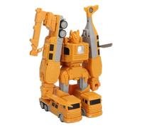 Naroote Robot Building Toys, 35PCS Engineering Vehicle Building Block Promoting Imagination Multiple Variations for Home