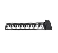 Naroote Roll Up Keyboard Piano, Foldable Piano Hand Roll 49 Key Portable Foldable Electric Keyboard with Speaker Portable for Beginners Musical Instrument