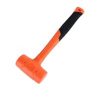 Naroote Rubber Mallet Hammer Non Rebounding Hard Skin Durable Portable Tool for Installation Knocking 2lb Heavy Duty, Ideal for Construction Woodworking