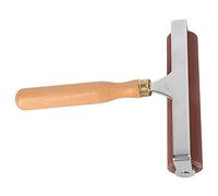 Naroote Rubber Roller, Wallpaper Roller Soft Sturdy with High Performance Glue for Printmaking Scrapbooks (15cm)