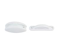 Naroote RV Door Retainer Kit, Nylon Long Lasting Door Stopper Retaining Catch Holder for RV Motorhome Boat Trailer, with Wall Mount Protection for 3-35mm Doors