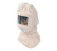 Naroote Sand Blasting Hood, Protective Face Shielding, Detachable Breathing Valve Hood with Windproof Shawl, for Sanding Polishing Sandblasting, Protective Gear Masks