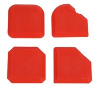 Naroote Sealant Remover Tool, Sealant Smoother Tool, 4pcs Silicone Sealant Remover Sealant Finishing Tool Caulking Tool Smoother Finisher Scraper Cleaner Caulking Tool Kit