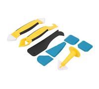 Naroote Sealant Scraper 8pcs Set Portable Durable Caulking Finisher Tool for Home Improvement Made of Silicone