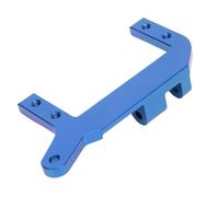 Naroote Servo On Axle Mount, CNC Machined Aluminum Alloy 4 Link Suspension with Enhanced Steering Geometry, for 1/4 RC Car Accessory (Blue)