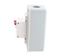 Naroote SG Outdoor Power Circuit Breaker MCB C Type Durable Rainproof Distribution Box for Residential Buildings, Workshops, and Offices (C20+C20)