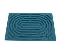 Naroote Silent Activity Board, No Burr Anxiety Relief Sensory Activity Board for ADHD (Blue)