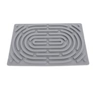 Naroote Silent Activity Board, No Burr Anxiety Relief Sensory Activity Board for ADHD (Gray)