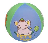Naroote Silent Football, Safe, Soft, Light, Pretty Animal Motif for Children (Blue Green Color)