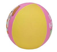 Naroote Silent Football, Safe, Soft, Light, Pretty Animal Motif for Children (Pink Yellow Color)