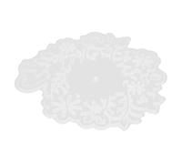 Naroote Silicone Clock Mold Glossy Clock Resin Mold for Home Art Craft, Tear Resistant Material for Unique Gifts