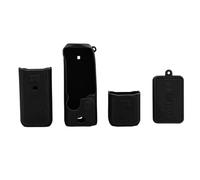 Naroote Silicone Protective Cover, Protective Cover of the Light of the Exact Hole for Action Camera Accessories (Black)