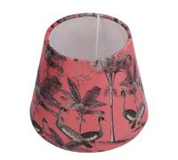 Naroote Simple Lamp, Beautiful, Durable Conical Lamp, Thin Workmanship, Skin-Friendly for The Head of The E14 (Peacock)