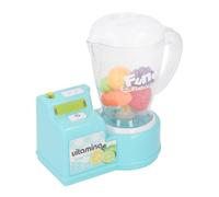 Naroote Simulation Pretend Play Appliance Toy Smoothie Maker Blender Toy for Children, Kitchen Juicer Set for Role Playing (Green)