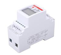 Naroote Single Phase Bidirectional Energy Meter for Efficient Energy Management in PV System, DIN Rail Mount Electricity Usage Meter with RS485 Comm AC230V 5A for Home Use