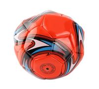 Naroote Size 5 Soccer Ball, PVC Leakproof Football, Sealing Air Valve Ball with Good Support & Control, Ideal for Training & Competition (red whirlwind Size 5)